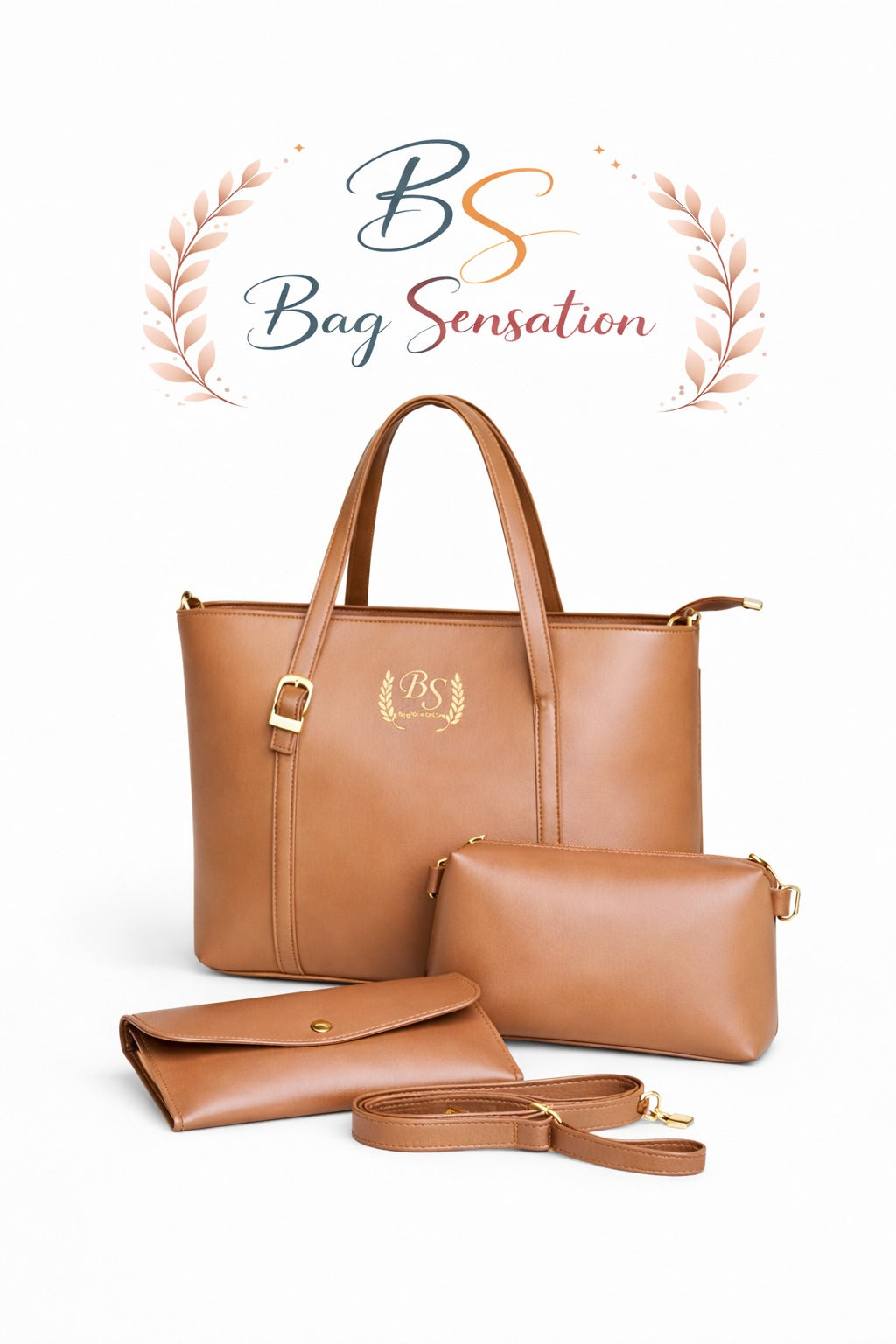 3 PIECE TOTE BAG (MUSTARD EDITION)